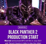 마블 ‘블랙팬서2’ 내년 7월 촬영 시작, 빌런은 멕시코배우 테노크 후에르타[해외이슈]