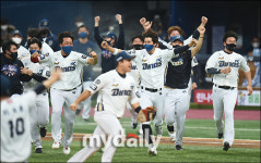 [MD포토] NC다이노스, '짜릿한 첫 우승'