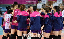 [MD포토] 흥국생명 김연경의 맹활약으로 1차전 승리