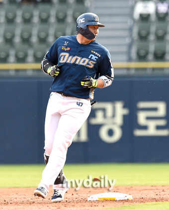 [MD포토] 나성범 '선취타점'