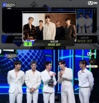 엠카 뉴이스트, 강다니엘 꺾고 1위 [종합]