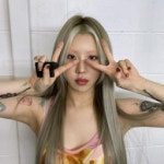 백예린, 문신에 파격 눈썹까지…미모는 여신급