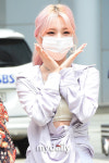 [MD포토] 프로미스나인 백지헌 꽃받침 미소