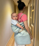 사유리, “내 전부인 빅보이 젠과 함께” 능숙한 포대기 사용법