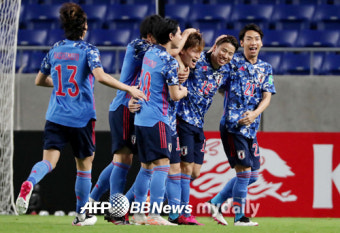 일본, 타지키스탄에 4-1 승리…월드컵 2차예선 첫 실점