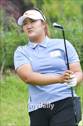 [MD포토] 유해란, '준우승의 설움 날려버려'