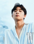 ‘캡틴마블2’ 출연설 박서준, 촉촉한 피부 미남 화보[MD패션]