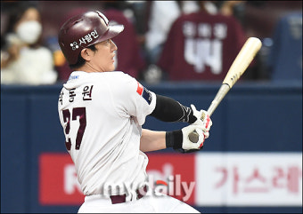 [MD포토] 박동원, '터졌다! 3타점'