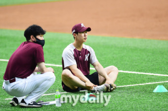 [MD포토 키움 김혜성 '쾌적한 훈련'