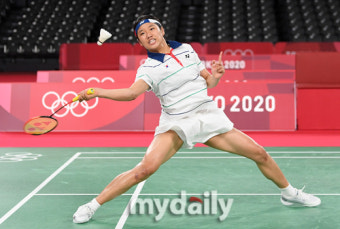 [MD포토] 안세영 '세계 2위 천위페이와의 맞대결'