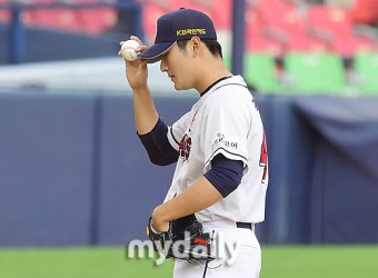 [MD포토] 곽빈 '연패 끊고 승리 가자'