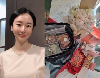 '의사' 이정현, 임신 축하 선물 인증 
