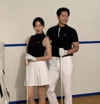 김소연♥이상우, 설레는 피지컬 차이…커플 골프룩도 완벽해