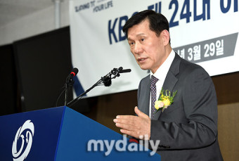 [MD포토] 허구연 총재 '단호하게'