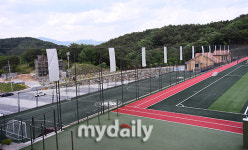 170억대 완공 앞둔 손흥민 체육공원 가보니…'제2의 손흥민 탄생 기대된다!' [곽경훈의 현장]
