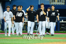 [MD포토] KT '연장 12회 아쉬운 무승부'