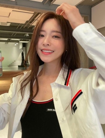 '박성광' 이솔이, 명품 M사 풀착장…41.9kg인데 골반까지