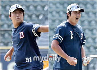 배영수 코치, '나 아직 살아 있다고!' 투혼의(?) 투구 현장 포착 [송일섭의 공작소]