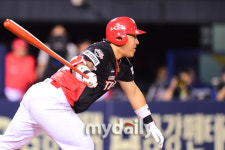 [MD포토] 최형우 지금 필요한 건 팀 배팅