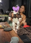 이영돈♥ 황정음, 두 아들 명품 트윈룩 입혔네? 막내 안고 첫째에 꿀 뚝뚝