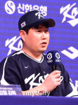 [MD포토] 양의지 'WBC 부진 만회할 각오로 임하겠다'