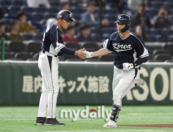 [MD포토] 김하성 'WBC 3호 홈런'