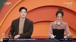 박재민, 생방송 중 코피 터져 '돌발 상황'…휴지로 막고 진행