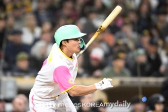김하성 3타수 3안타 1득점 맹타에도…김하성 제외 팀 1안타→1-4 패배