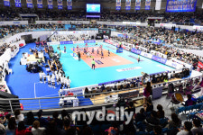 [MD포토] 뜨거운  열기 여자배구 챔피언결정전 3차전