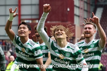 '오현규 vs 김민재 챔스서 붙나?' 셀틱, 4경기 남기고 우승 확정+UCL 티켓 확보