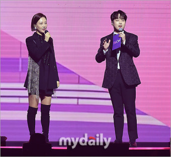 [MD포토] 이찬원 '장회장 장윤정을 소개합니다'