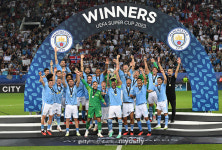 슈퍼컵 우승 맨시티, UEFA 클럽랭킹 1위…바이에른-레알-첼시-리버풀- 2~5위, PSG 6위·토트넘 22위