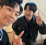 순정복서 김상우, 이상엽과 인증샷 공개…절친 케미 훈훈하네