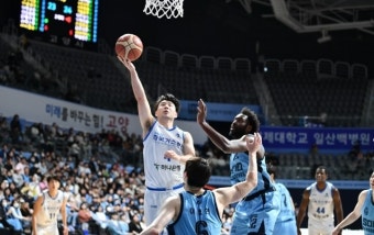 한국가스공사 3~4쿼터 3점슛 8방, 3점슛의 소노 또 무너뜨렸다, 김낙현 18점, 소노 충격의 3연패