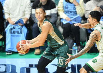 '강상재·김종규 34점 합작' DB, 34점차 대승+1위 유지...소노 카바노 활약에도 15패째·7연패