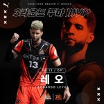 여러 상 받았지만, 팬들이 뽑아주셔 값지다…OK금융그룹 레오, 3R 구단 자체 MVP 선정