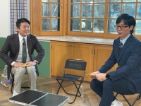 가장 핫한 예랑이 조세호, 유퀴즈 촬영中 입꼬리 승천…유재석도 축하