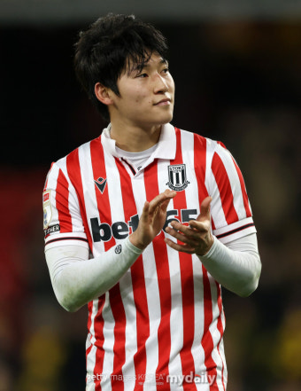 '패스 성공률 100%' 배준호, 팀 패배에도 빛난 활약…스토크는 코벤트리에 0-1 패배