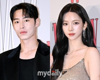 에스파 카리나이재욱, 열애 인정 