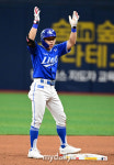 [MD포토] 김지찬 멀티 2루타
