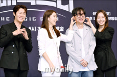 [MD포토] 진선규-한혜진-장항준-박선영, '기분 좋은 스타저지들'
