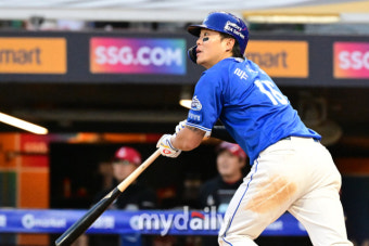 '10G 타율 0.387' 타격감 좋았는데…삼성 류지혁 내복사근 미세손상으로 말소