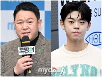 김구라 18개월 방위, 아들 그리 해병대 입대 “군 복무 기간은 똑같아”[MD픽]