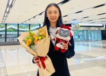 페퍼 아시아쿼터 1순위! 197cm 중국 MB 장위, 한국 입성...이제 실감 난다! 팀에 헌신하고 싶다