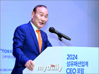 최병오 회장, 한국섬유산업 업계의 발전을 위해 [MD포토]