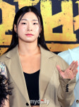 [MD포토] 레슬링 선수 장은실 넘치는 카리스마