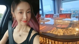 사업가♥ 한다감, 한강뷰 집→초호화 식탁 자랑 내 마음 사로잡아 많이 기다렸다