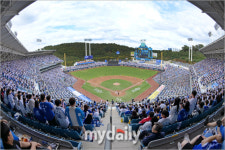 [MD포토] 삼성라리온즈파크 포스트시즌 가을 야구 시작