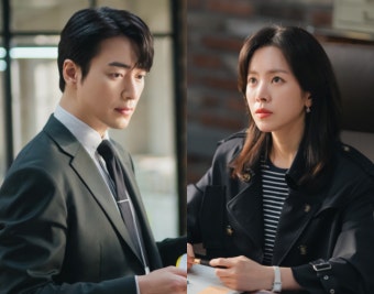 한지민이준혁, 간밤 입 맞췄나…
