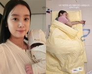 '둘째 출산' 혜림, 엄마는 육아가 고단해…어린이집 낮잠 이불에 홀랑